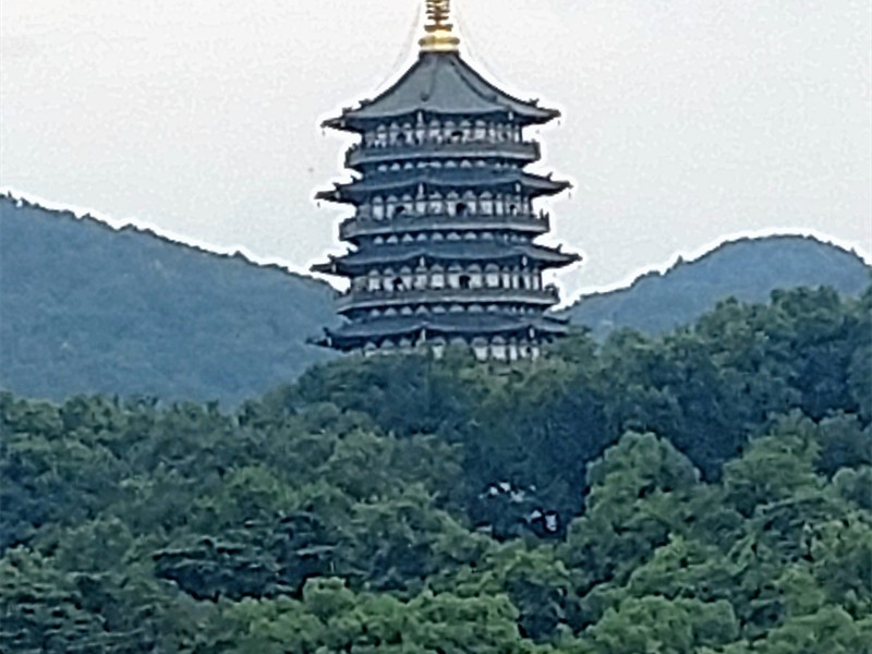 GJ216 Shanghai July 2018 Temple at Hangzhou